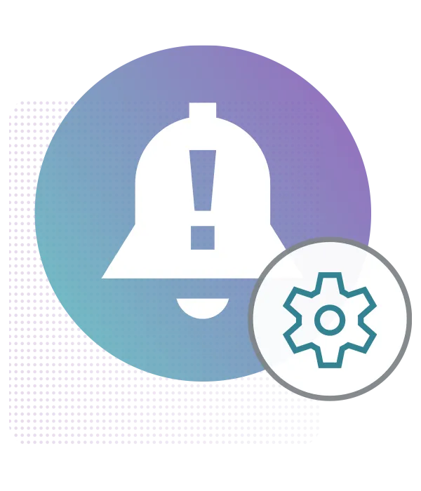 Customizable Warnings & Alerts Customizable Warnings & Alerts
